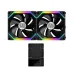 فن 2 تایی کیس گیمینگ لیان لی مدل UNI FAN SL140 RGB BLACK