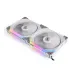 فن 2 تایی کیس گیمینگ لیان لی مدل UNI FAN SL140 RGB WHITE