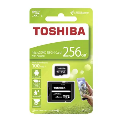 کارت حافظه توشیبا مدل M203 ظرفیت 256 گیگابایت