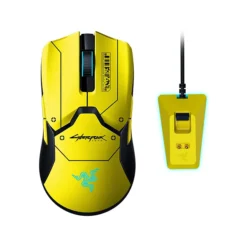 ماوس گیمینگ ریزر مدل Viper Ultimate Cyberpunk 2077 Edition به همراه پایه شارژر