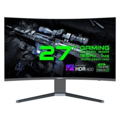 مانیتور گیمینگ 27 اینچ گیم مکس مدل GMX27C165Q