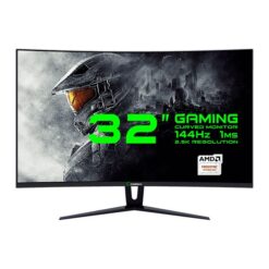 مانیتور گیمینگ 32 اینچ گیم مکس مدل GMX32CEWQ