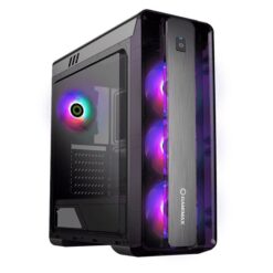 کیس گیمینگ گیم مکس مدل Moon Light FRGB Black