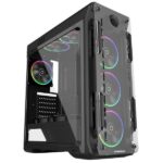 کیس گیمینگ گیم‌ مکس مدل Optical G510 Black