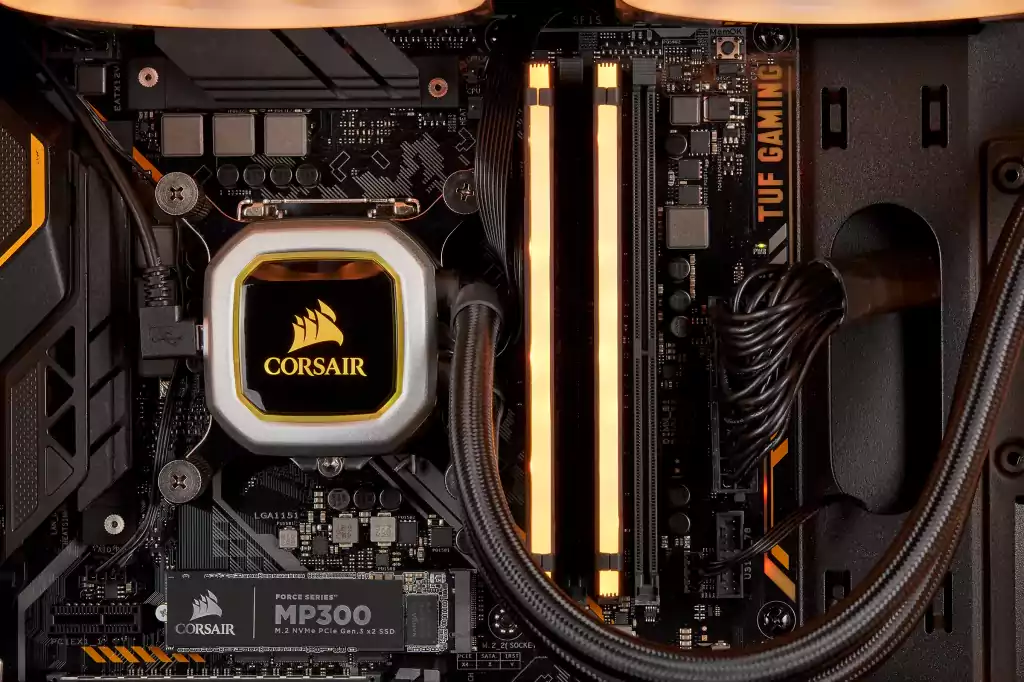 رم دسکتاپ دو کاناله 3200 کورسیر مدل VENG RGB PRO TUF ظرفیت 16