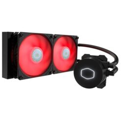 خنک کننده آبی پردازنده کولر مستر مدل MASTERLIQUID ML240L RED LED V2
