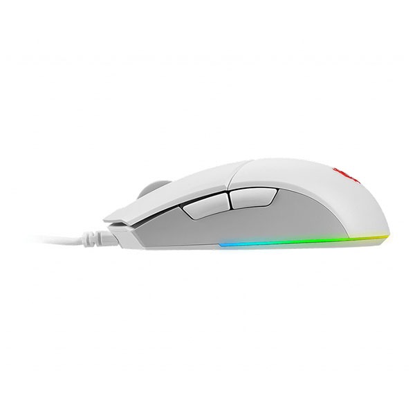 WHITE Wired Gaming Mouse 03