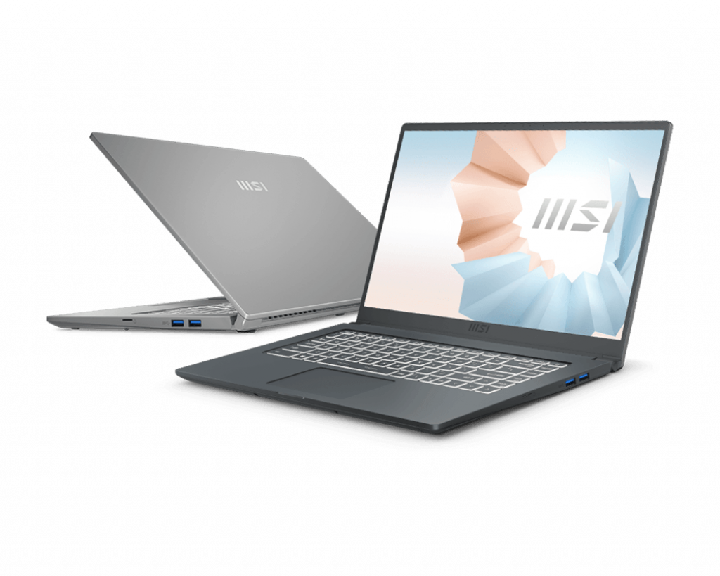 لپ تاپ 15.6 اینچی ام اس آی مدل Modern 15 A11MU i3-1115G4