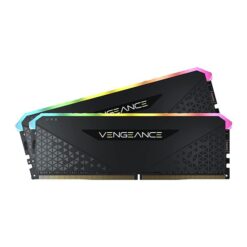 رم دسکتاپ کورسیر مدل VENGEANCE RGB RS 3200 Dual Channel 16 DDR4