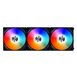 فن 3 تایی کیس گیمینگ لیان لی مدل UNI FAN AL120 RGB BLACK