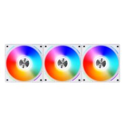 فن 3 تایی کیس گیمینگ لیان لی مدل UNI FAN AL120 RGB WHITE