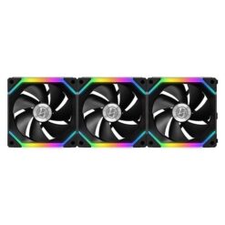 فن 3 تایی کیس گیمینگ لیان لی مدل UNI FAN SL120 RGB BLACK