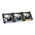 فن 3 تایی کیس گیمینگ لیان لی مدل UNI FAN SL120 RGB BLACK - Image 2