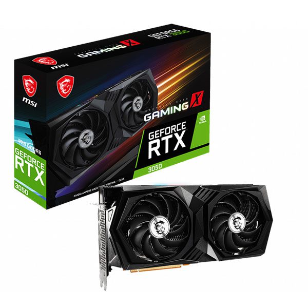 کارت گرافیک ام اس آی مدل GeForce RTX™ 3050 GAMING X 8GB