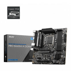 مادربرد ام اس آی مدل PRO B660M-A DDR4