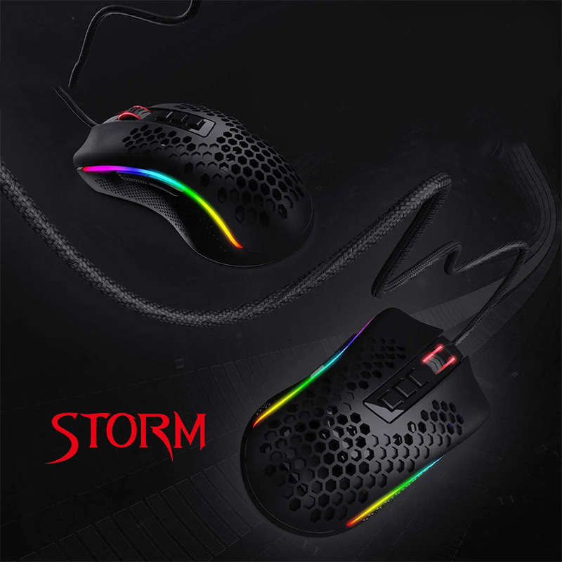 ماوس گیمینگ ردراگون مدل Storm M808 RGB