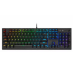 کیبورد گیمینگ مکانیکی کورسیر مدل K60 RGB PRO CHERRY VIOLA