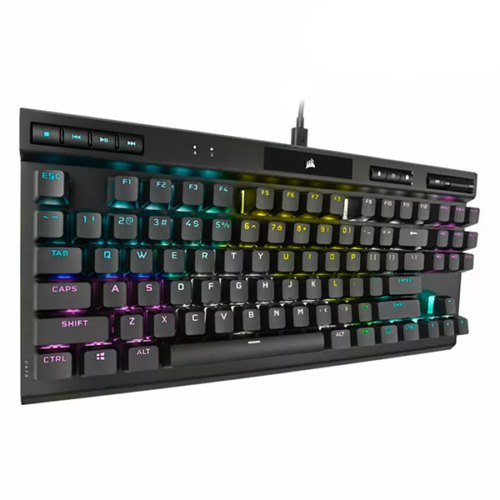 کیبورد گیمینگ مکانیکی کورسیر مدل KB K70 RGB TKL