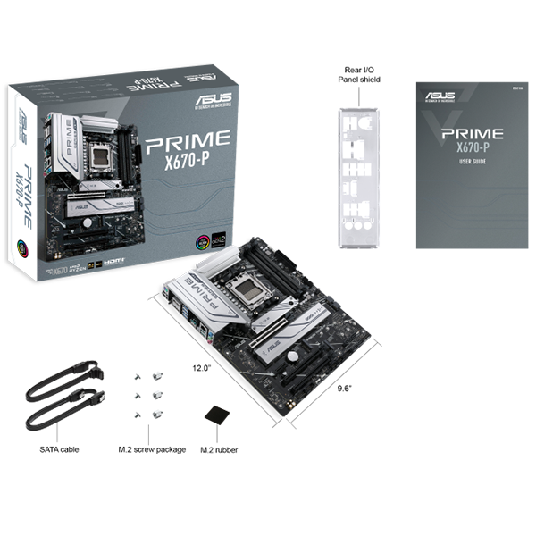 مادربرد ایسوس مدل PRIME X670-P DDR5