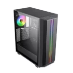 کیس گیمینگ گیم‌ مکس مدل Gamemax Precision Black - Image 3