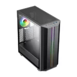 کیس گیمینگ گیم‌ مکس مدل Gamemax Precision Black - Image 6