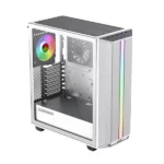 کیس گیمینگ گیم‌ مکس مدل Gamemax Precision White - Image 6