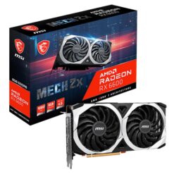 کارت گرافیک ام اس آی مدل Radeon RX 6600 MECH 2X 8G