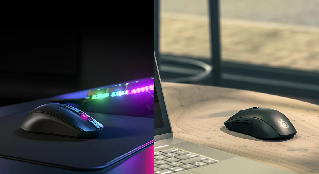 ماوس گیمینگ استیل سریز مدل Rival3 Wireless