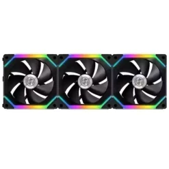 فن 3 تایی کیس گیمینگ لیان لی مدل UNI FAN SL V2 120 Black