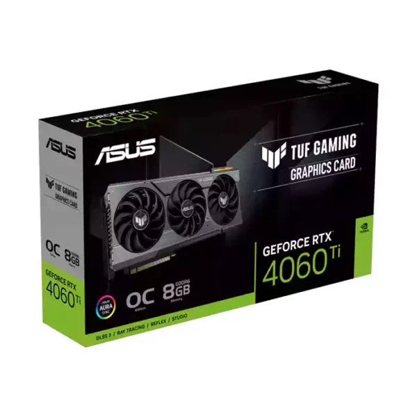 کارت گرافیک ایسوس مدل TUF Gaming RTX 4060Ti OC 8GB