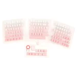 مجموعه کامل کلید کیبورد مکانیکال ردراگون مدل A139 Ombre Pink