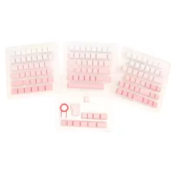 مجموعه کامل کلید کیبورد مکانیکال ردراگون مدل A139 Ombre Pink