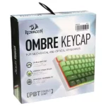 مجموعه کامل کلید کیبورد مکانیکال ردراگون مدل A140 Ombre Green - Image 2