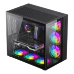 کیس گیمینگ گیم مکس مدل Infinity Black - Image 3