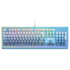 کیبورد مکانیکی گیمینگ ردراگون مدل K654 GWB RGB Red Switch