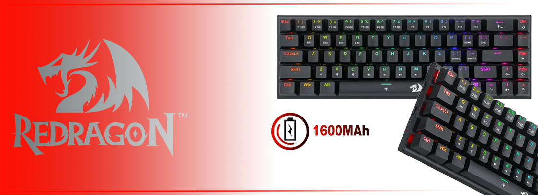 کیبورد مکانیکال گیمینگ ردراگون مدل Ryze Pro K633 RGB