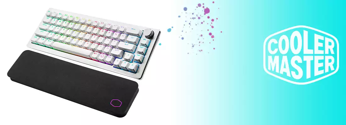 کیبورد مکانیکی گیمینگ کولر مستر مدل CK-721-GKTL1-US White