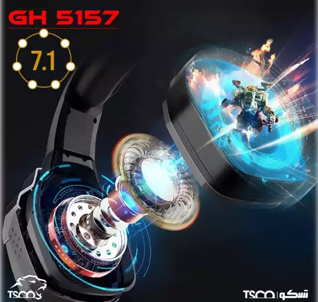 هدست گیمینگ تسکو مدل GH5157