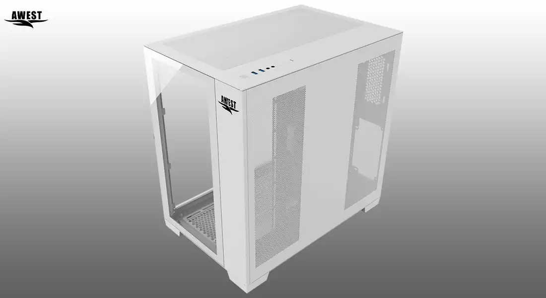 کیس گیمینگ اوست مدل AWEST GT-AQ 14-MW