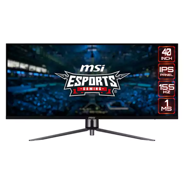 مانیتور گیمینگ منحنی 40 اینچی ام اس ای مدل MSI MAG401QR 40 Inch