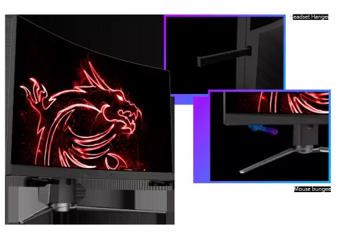 مانیتور گیمینگ منحنی 31.5 اینچ ام اس آی مدل MSI MPG ARTYMIS 323CQR