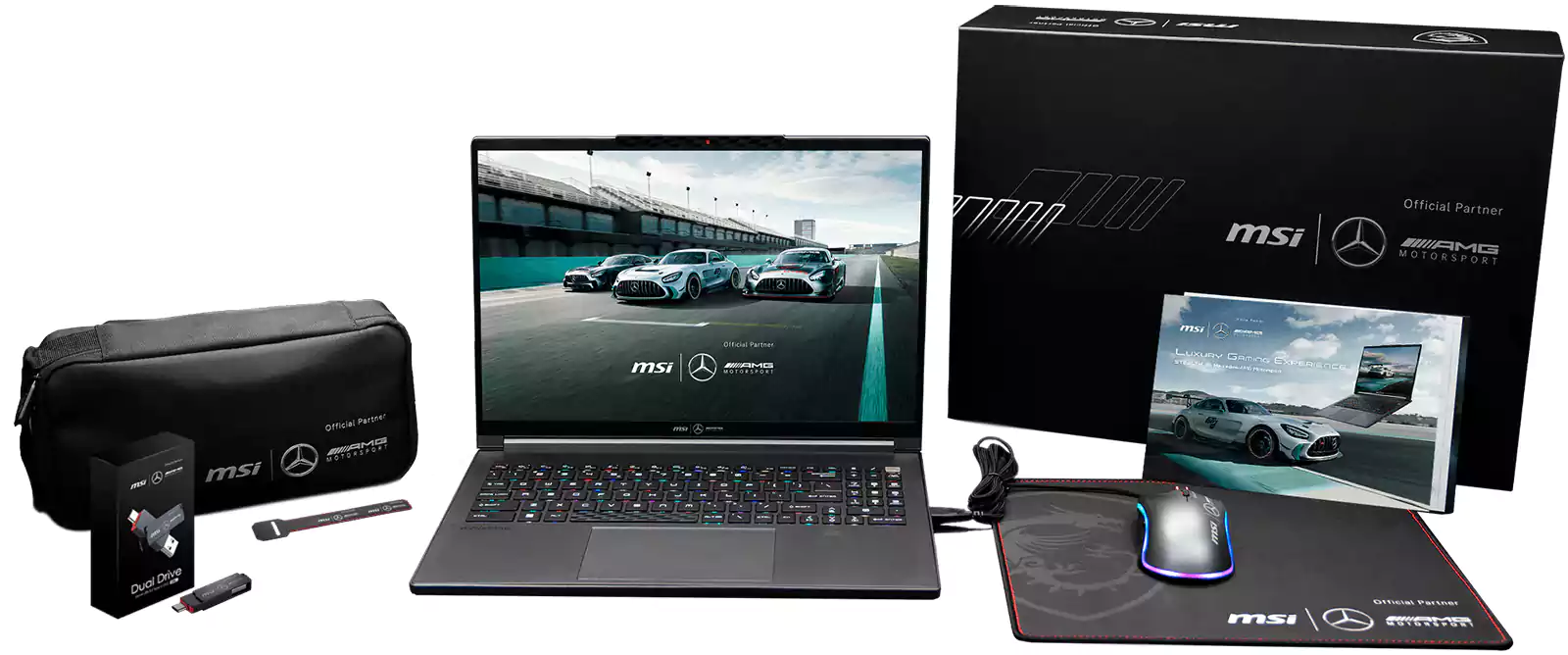 لپ تاپ 16 اینچی ام اس آی مدل MSI Stealth 16 Mercedes A13VF