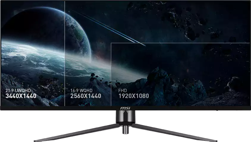 مانیتور گیمینگ منحنی 40 اینچی ام اس ای مدل MSI MAG401QR 40 Inch