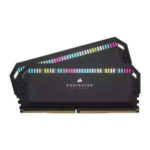 رم دسکتاپ دو کاناله 5600 کورسیر مدل DOMIATOR PLATINUM RGB ظرفیت 64 گیگابایت