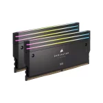 رم دسکتاپ دو کاناله 6600 کورسیر مدل DOMIATOR TITANIUM RGB ظرفیت 32 گیگابایت