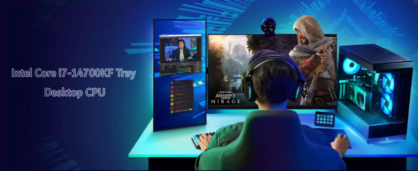 پردازنده اینتل مدل Intel Core i7-14700KF Tray