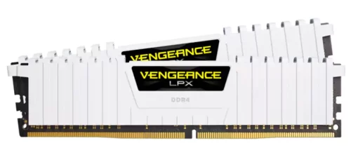 رم دسکتاپ دوکاناله Corsair VENGEANCE LPX 16GB 3200MHz White