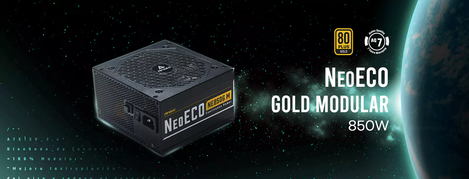 پاور انتک مدل Neo ECO 850W GOLD