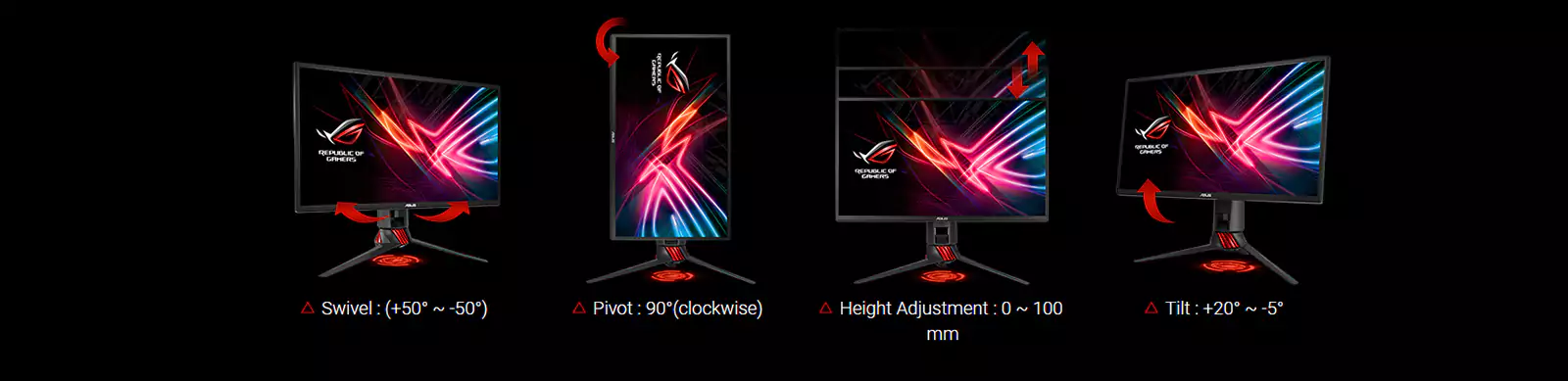 مانیتور گیمینگ ایسوس مدل ROG STRIX XG258 سایز 24.5 اینچ