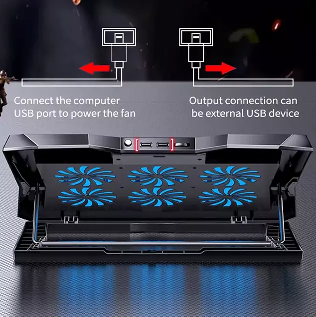 پایه خنک کننده لپ تاپ کول کلد مدل M3-Q3